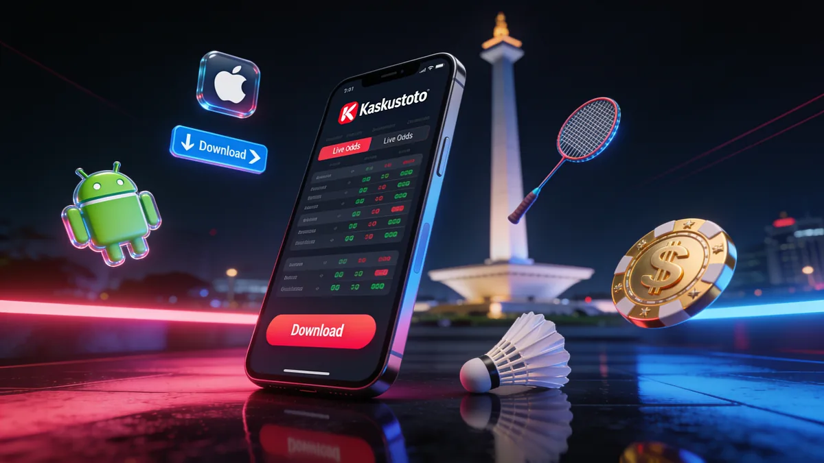 Pendaftaran Melalui Aplikasi Mobile untuk pemain di Indonesia